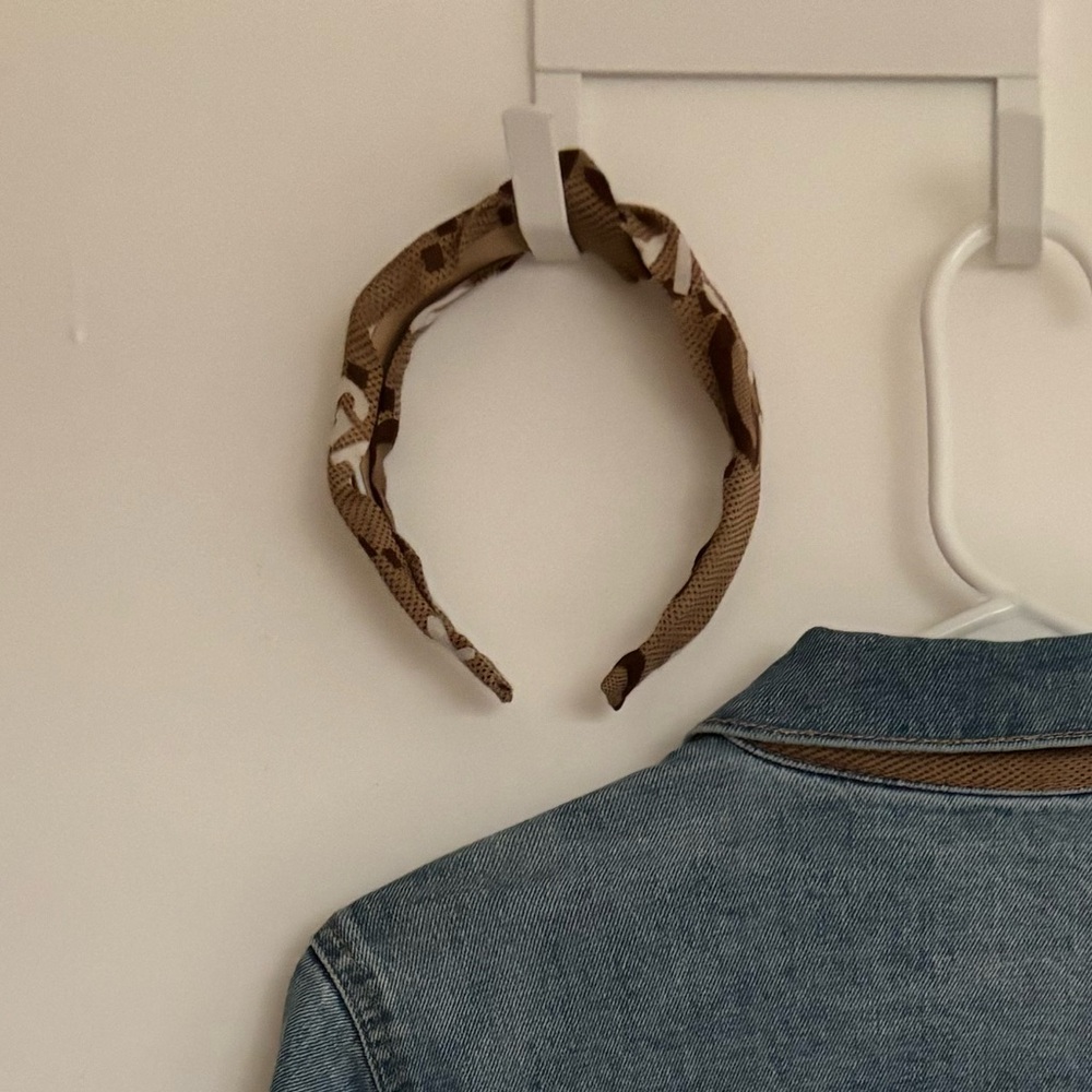 Tinsley Allison Designs The Kate Knotted Headband - Hacker - Picture 2 of 3